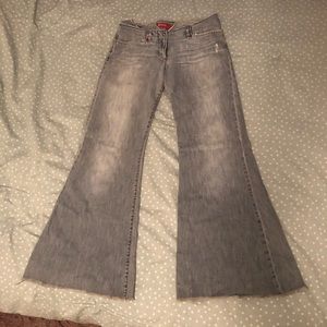 Miss Sixty wide leg flare / bell bottom jeans